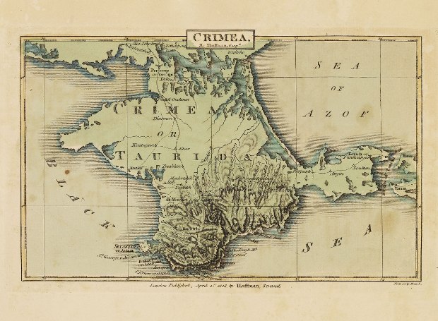 Crimea old map