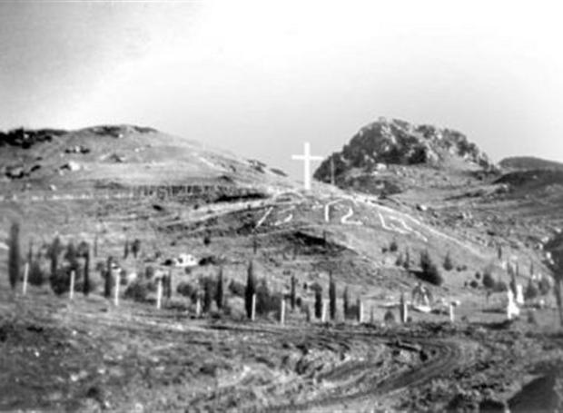 H «Ράχη του Καπή», όπου εκτελέστηκαν 800 Καλαβρυτινοί