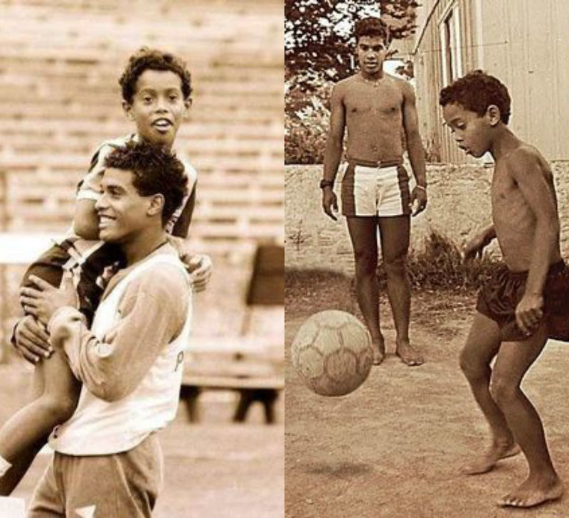 Легендарный ребенок. Роберто де Ассис Морейра. Пеле и Роналдиньо. Роналдиньо в детстве. Брат Роналдиньо Роберто.