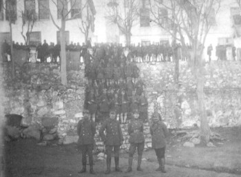 Ο Ελληνικός Στρατός στη Μονή Ταξιαρχών στις 4 Οκτωβρίου 1919, λίγο πριν μπει στην Ξάνθη