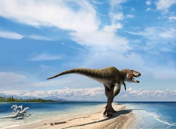 Καλλιτεχνική απεικόνιση του Lythronax argestes